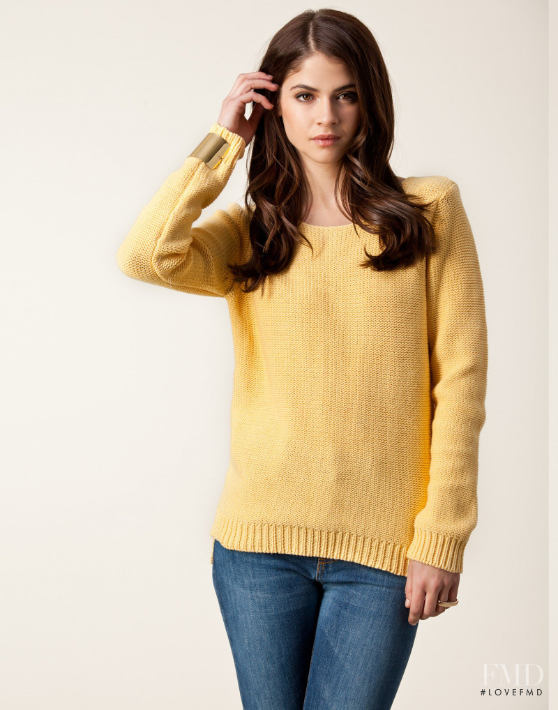 Alba Galocha featured in  the nelly.com Jumpers & Cardigans catalogue for Spring/Summer 2013