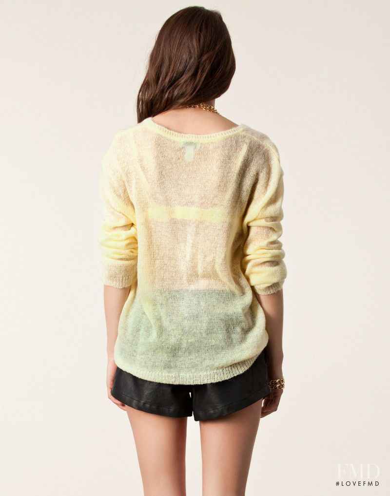 Alba Galocha featured in  the nelly.com Jumpers & Cardigans catalogue for Spring/Summer 2013
