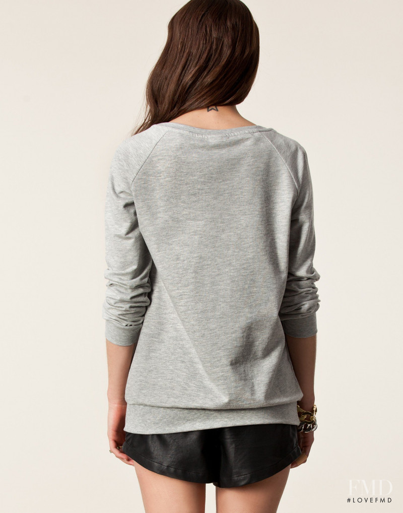 Alba Galocha featured in  the nelly.com Jumpers & Cardigans catalogue for Spring/Summer 2013