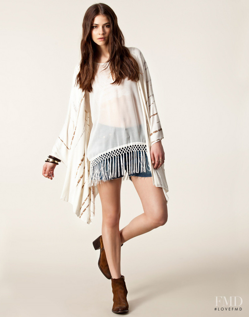 Alba Galocha featured in  the nelly.com Jumpers & Cardigans catalogue for Spring/Summer 2013