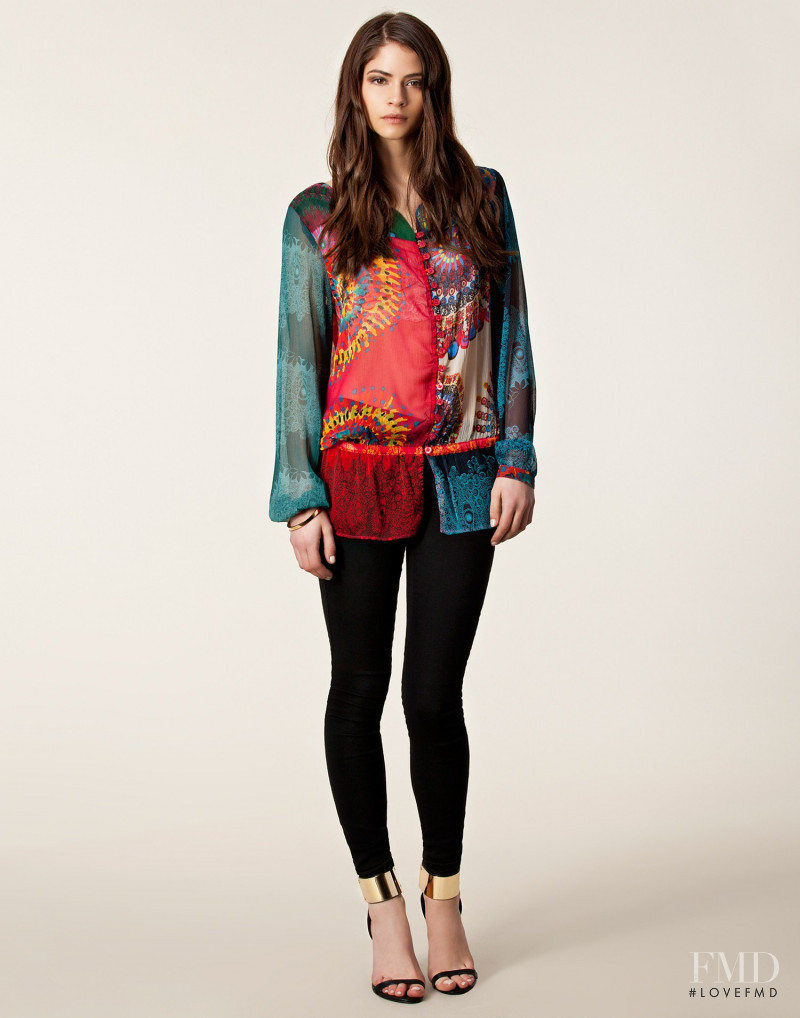 Alba Galocha featured in  the nelly.com Jumpers & Cardigans catalogue for Spring/Summer 2013