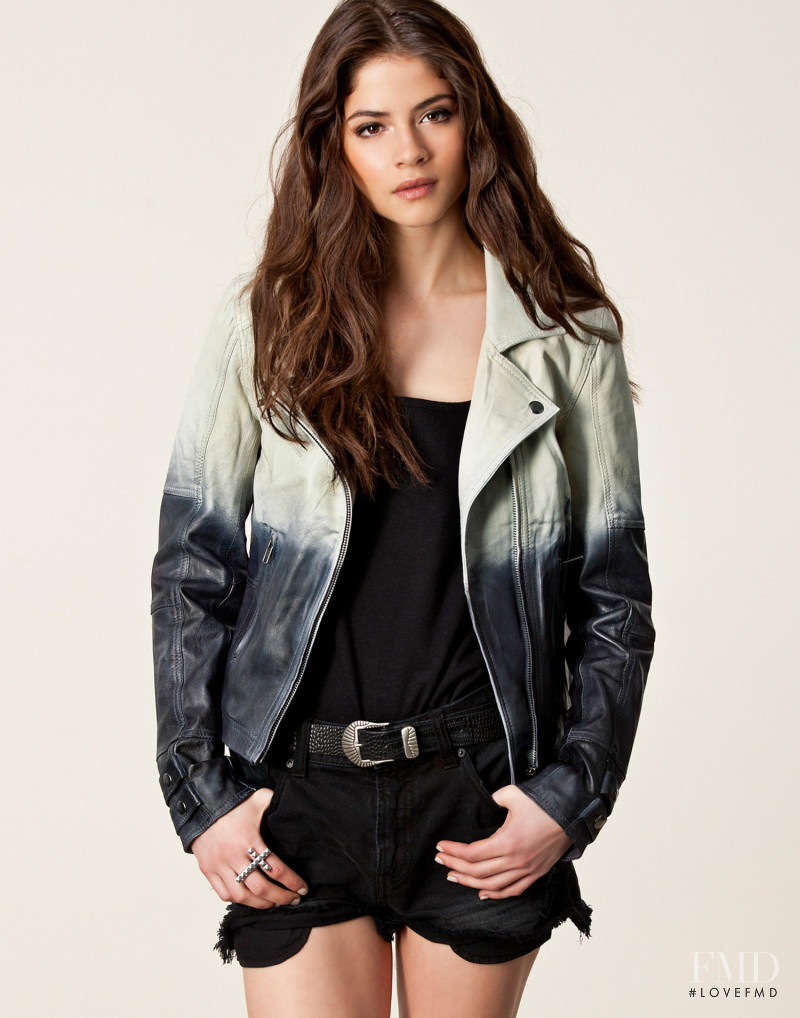 Alba Galocha featured in  the nelly.com Jumpers & Cardigans catalogue for Spring/Summer 2013