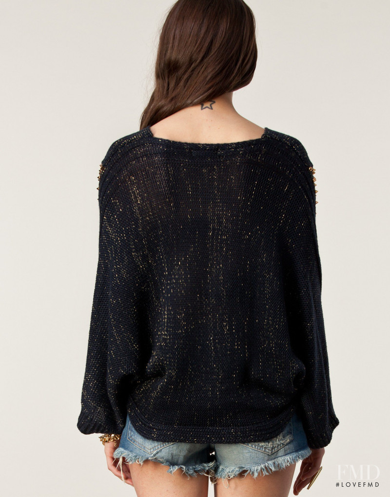 Alba Galocha featured in  the nelly.com Jumpers & Cardigans catalogue for Spring/Summer 2013