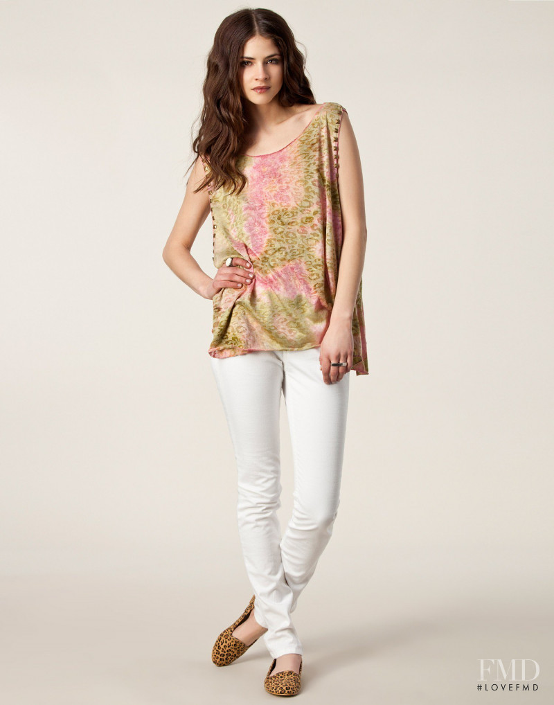 Alba Galocha featured in  the nelly.com Jumpers & Cardigans catalogue for Spring/Summer 2013