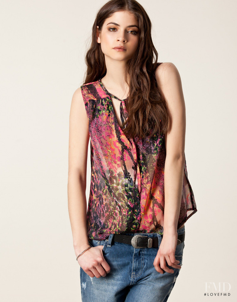 Alba Galocha featured in  the nelly.com Jumpers & Cardigans catalogue for Spring/Summer 2013