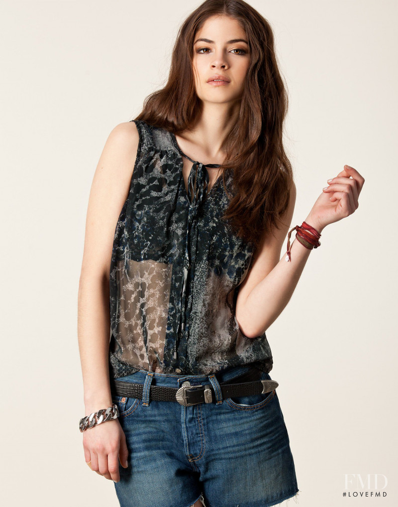 Alba Galocha featured in  the nelly.com Jumpers & Cardigans catalogue for Spring/Summer 2013