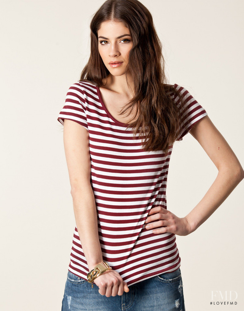 Alba Galocha featured in  the nelly.com Jumpers & Cardigans catalogue for Spring/Summer 2013
