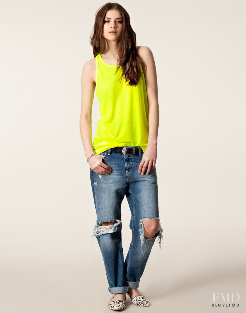 Alba Galocha featured in  the nelly.com Jumpers & Cardigans catalogue for Spring/Summer 2013