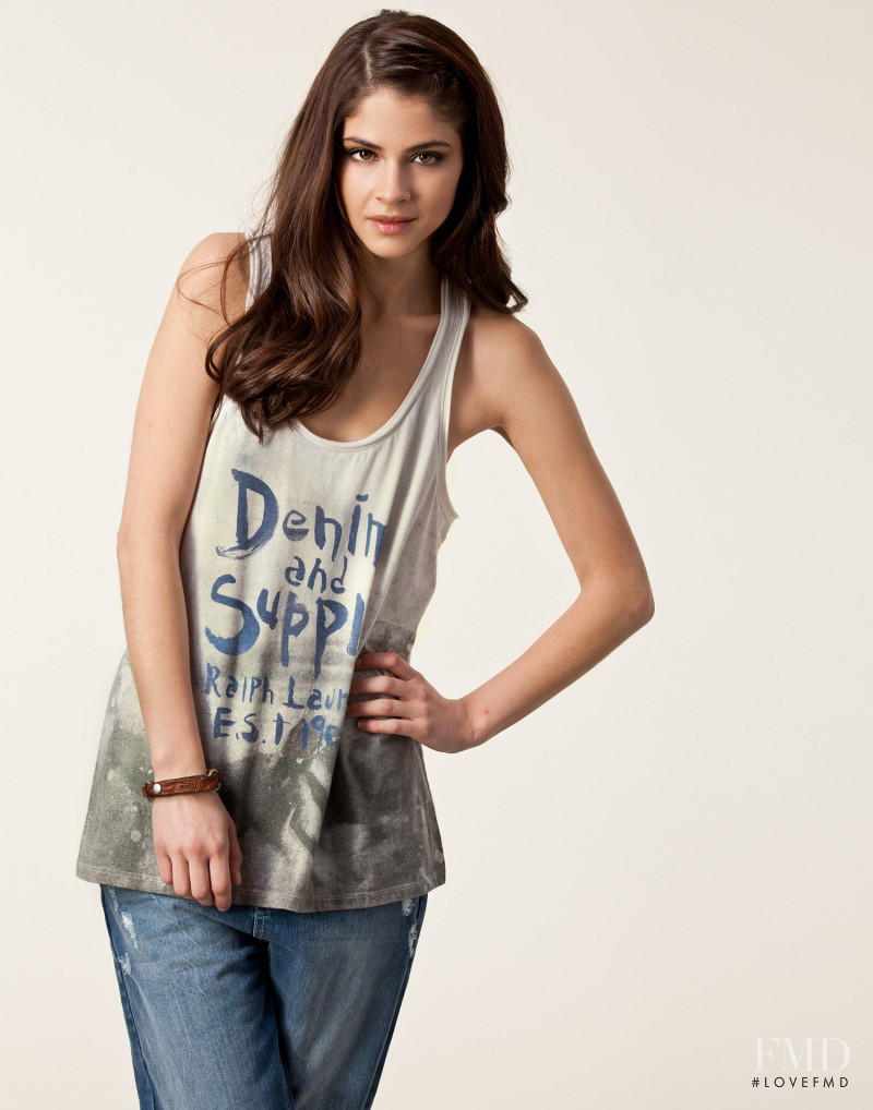 Alba Galocha featured in  the nelly.com Jumpers & Cardigans catalogue for Spring/Summer 2013