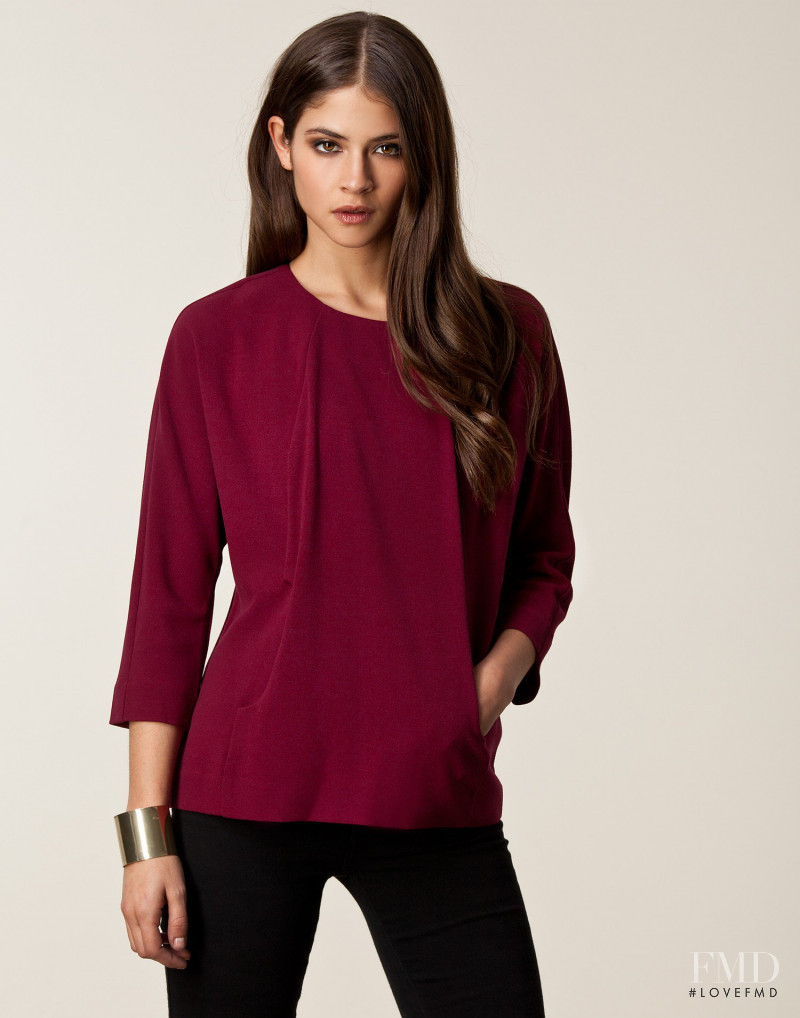 Alba Galocha featured in  the nelly.com Jumpers & Cardigans catalogue for Spring/Summer 2013