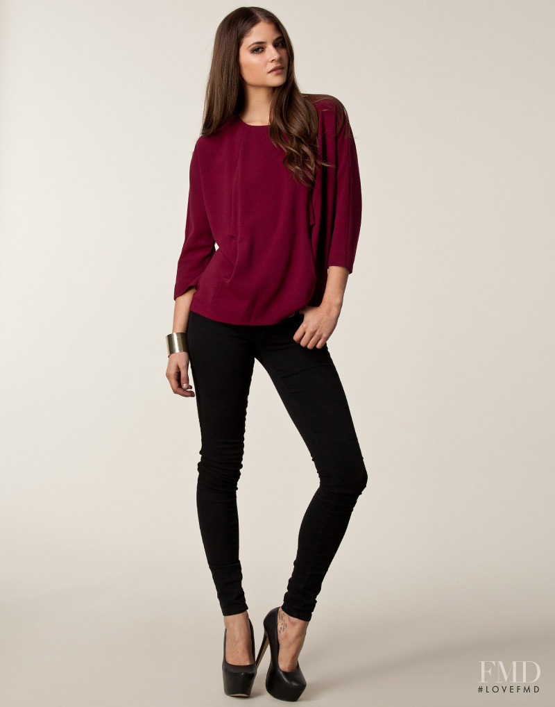 Alba Galocha featured in  the nelly.com Jumpers & Cardigans catalogue for Spring/Summer 2013