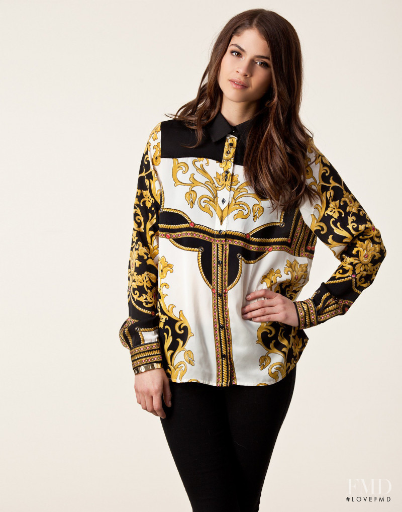 Alba Galocha featured in  the nelly.com Jumpers & Cardigans catalogue for Spring/Summer 2013