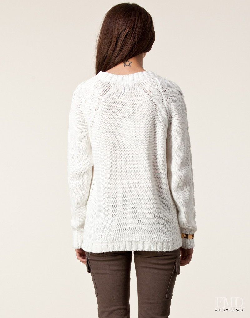 Alba Galocha featured in  the nelly.com Jumpers & Cardigans catalogue for Spring/Summer 2013