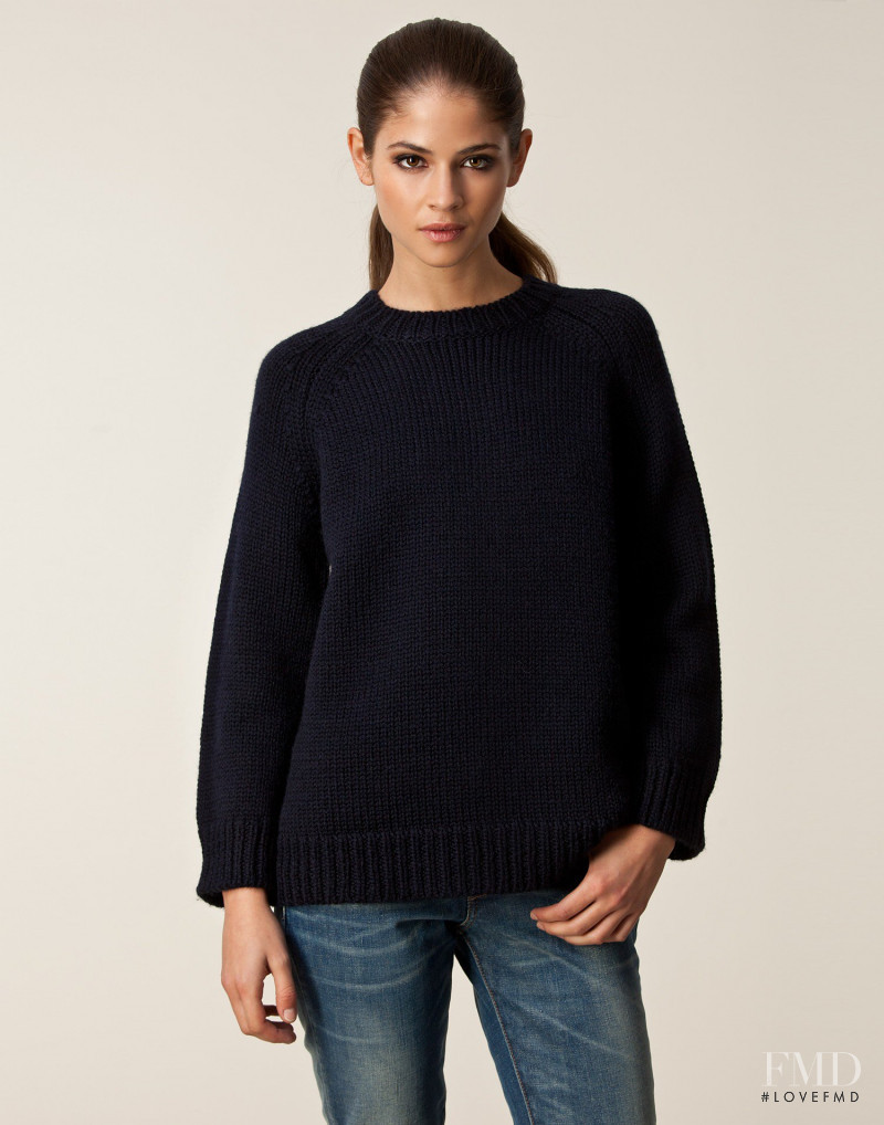 Alba Galocha featured in  the nelly.com Jumpers & Cardigans catalogue for Spring/Summer 2013