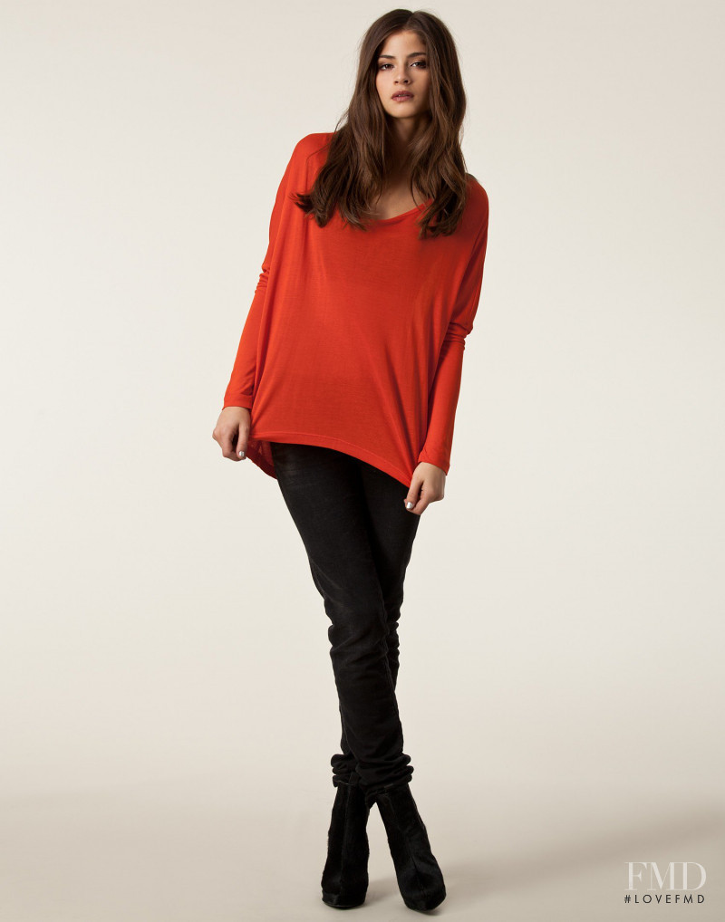 Alba Galocha featured in  the nelly.com Jumpers & Cardigans catalogue for Spring/Summer 2013