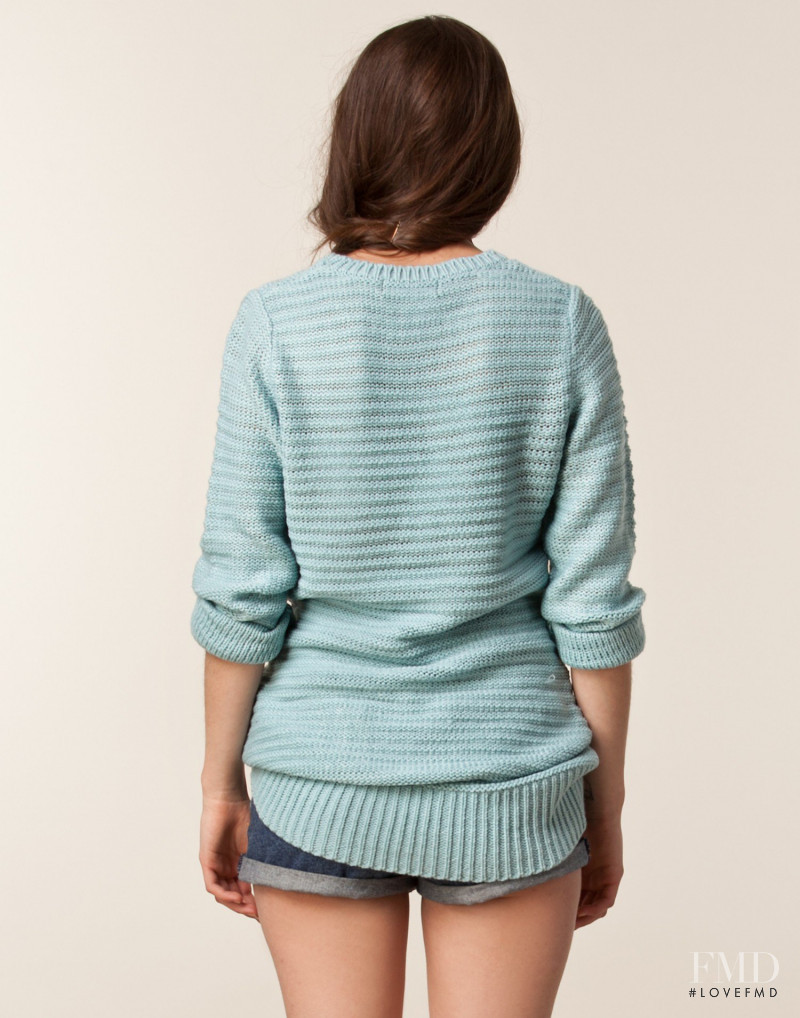 Alba Galocha featured in  the nelly.com Jumpers & Cardigans catalogue for Spring/Summer 2013