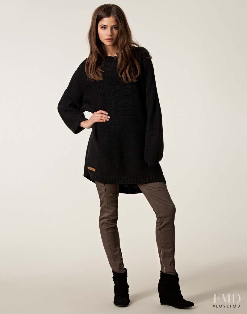 Alba Galocha featured in  the nelly.com Jumpers & Cardigans catalogue for Spring/Summer 2013