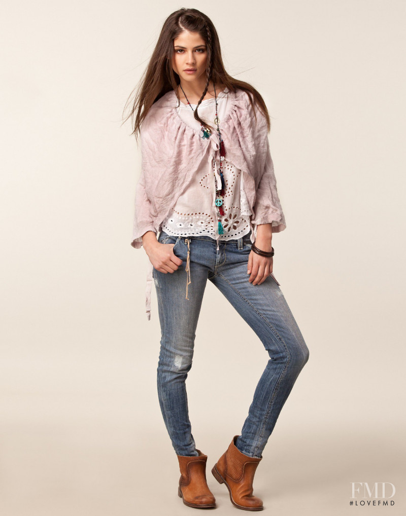 Alba Galocha featured in  the nelly.com Jumpers & Cardigans catalogue for Spring/Summer 2013