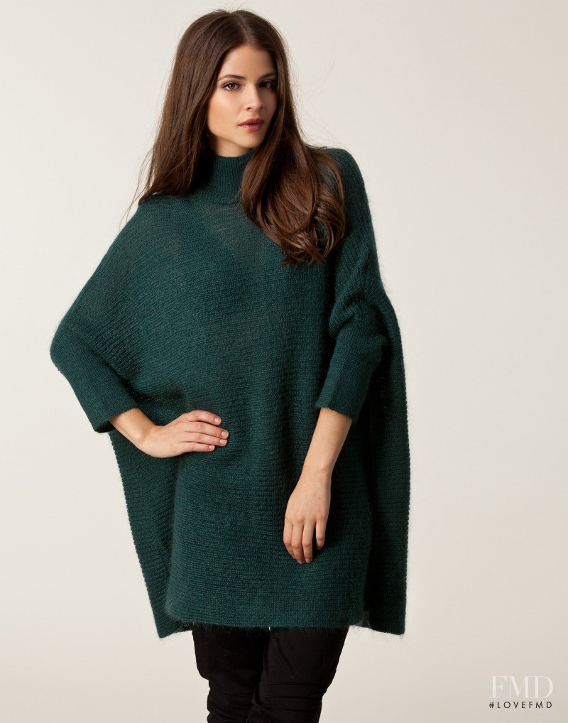 Alba Galocha featured in  the nelly.com Jumpers & Cardigans catalogue for Spring/Summer 2013