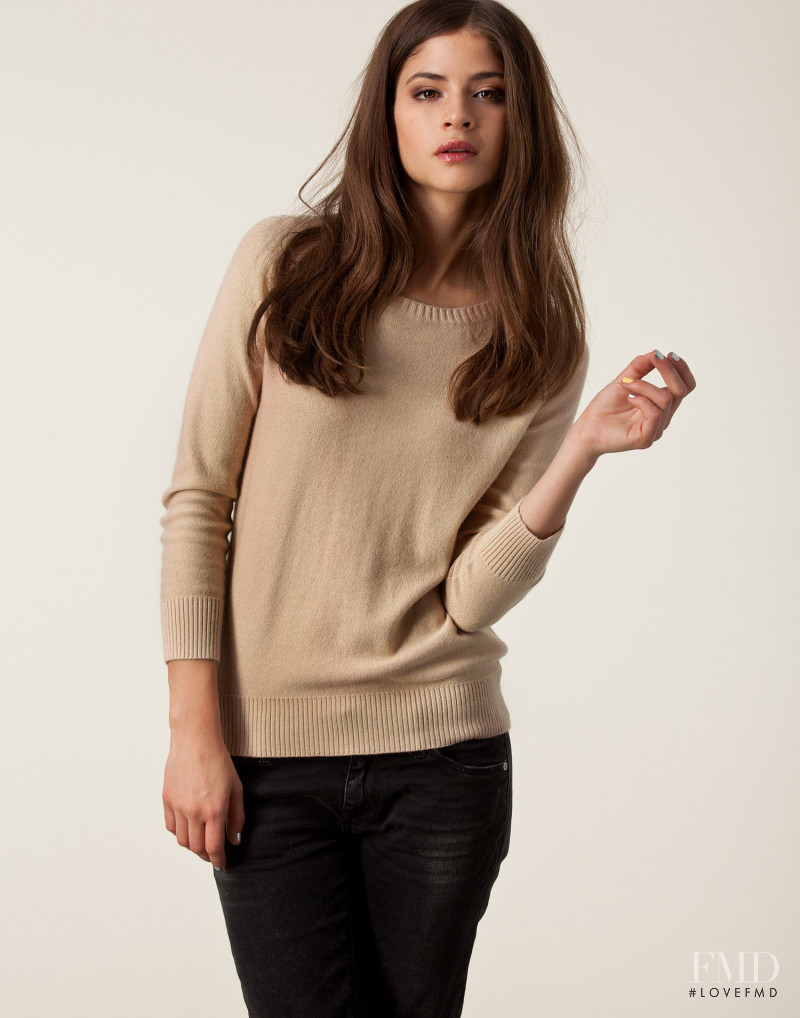 Alba Galocha featured in  the nelly.com Jumpers & Cardigans catalogue for Spring/Summer 2013