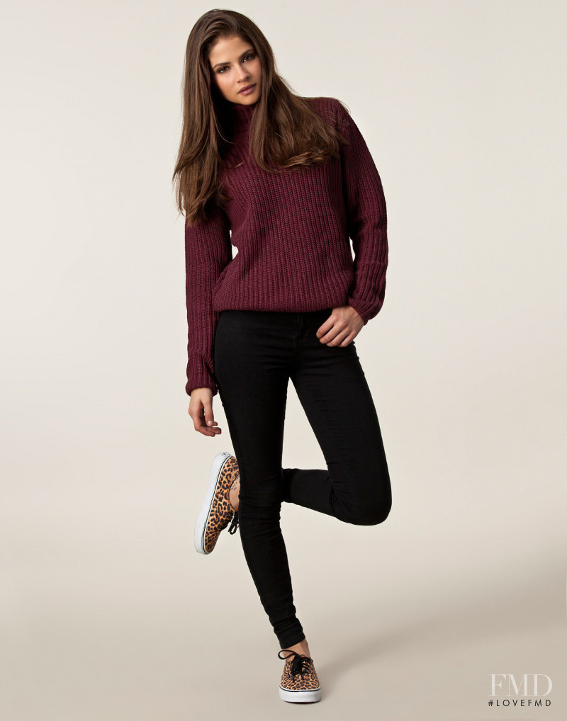 Alba Galocha featured in  the nelly.com Jumpers & Cardigans catalogue for Spring/Summer 2013