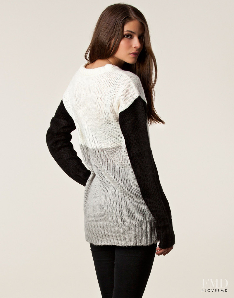 Alba Galocha featured in  the nelly.com Jumpers & Cardigans catalogue for Spring/Summer 2013