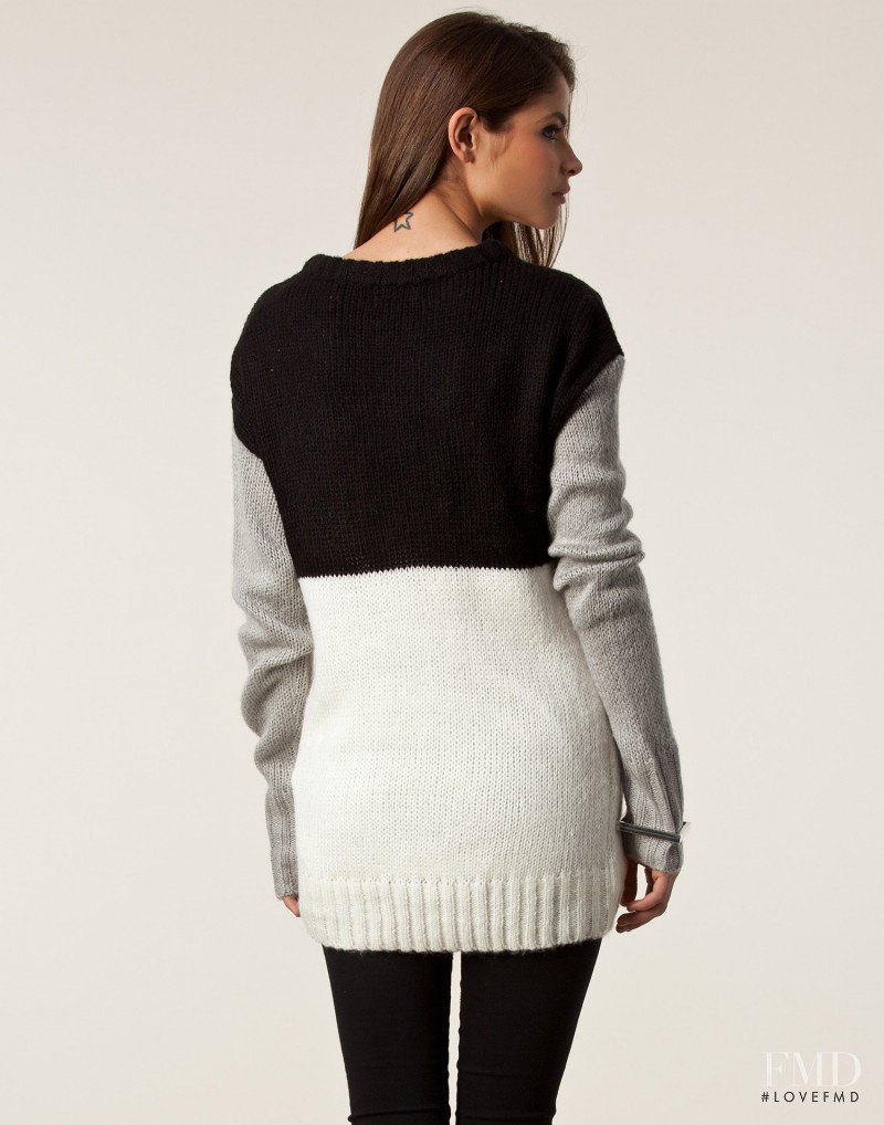 Alba Galocha featured in  the nelly.com Jumpers & Cardigans catalogue for Spring/Summer 2013