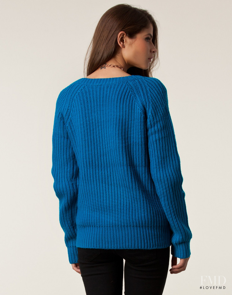 Alba Galocha featured in  the nelly.com Jumpers & Cardigans catalogue for Spring/Summer 2013