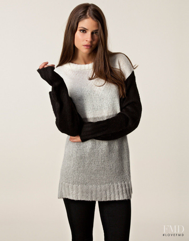 Alba Galocha featured in  the nelly.com Jumpers & Cardigans catalogue for Spring/Summer 2013