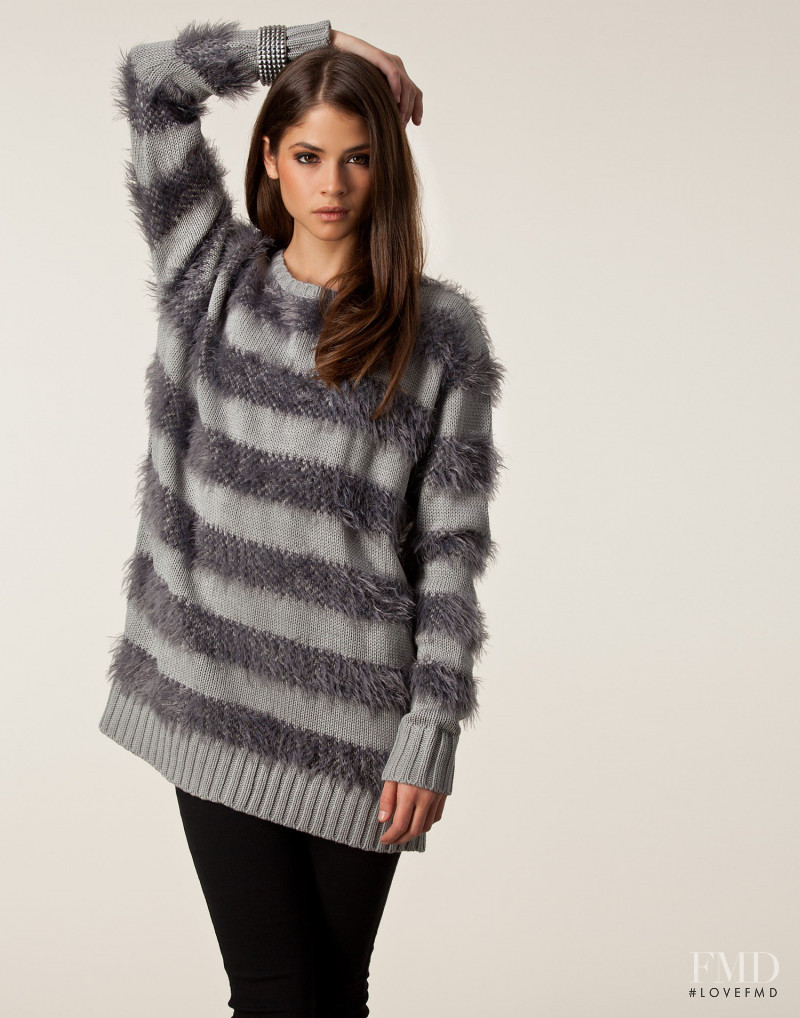 Alba Galocha featured in  the nelly.com Jumpers & Cardigans catalogue for Spring/Summer 2013