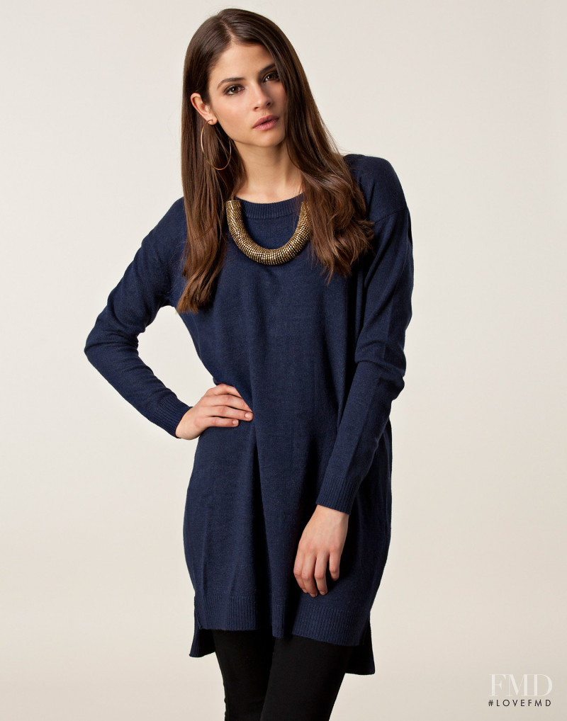 Alba Galocha featured in  the nelly.com Jumpers & Cardigans catalogue for Spring/Summer 2013