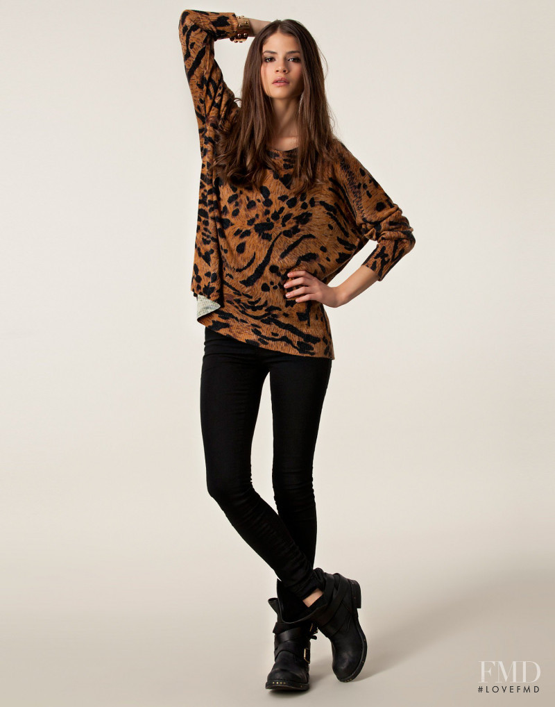 Alba Galocha featured in  the nelly.com Jumpers & Cardigans catalogue for Spring/Summer 2013