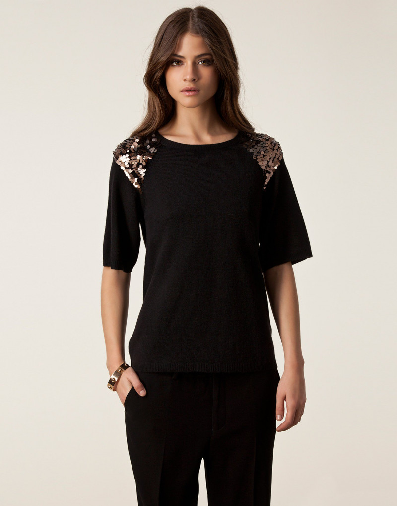 Alba Galocha featured in  the nelly.com Jumpers & Cardigans catalogue for Spring/Summer 2013