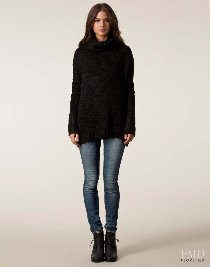 Alba Galocha featured in  the nelly.com Jumpers & Cardigans catalogue for Spring/Summer 2013