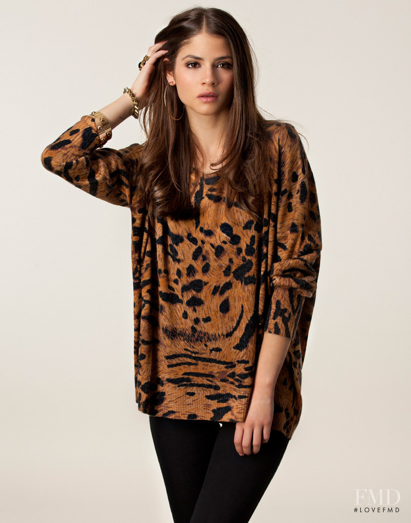 Alba Galocha featured in  the nelly.com Jumpers & Cardigans catalogue for Spring/Summer 2013