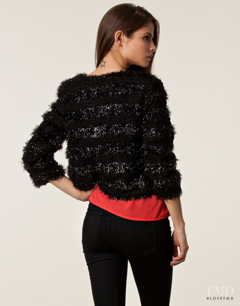 Alba Galocha featured in  the nelly.com Jumpers & Cardigans catalogue for Spring/Summer 2013