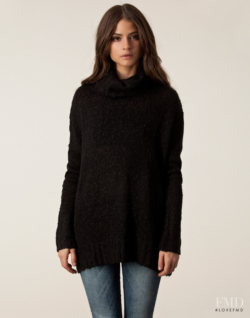 Alba Galocha featured in  the nelly.com Jumpers & Cardigans catalogue for Spring/Summer 2013