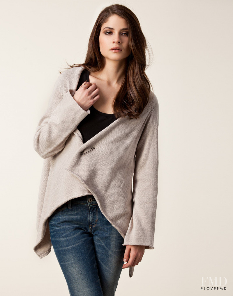 Alba Galocha featured in  the nelly.com Jumpers & Cardigans catalogue for Spring/Summer 2013