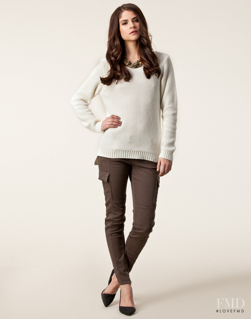 Alba Galocha featured in  the nelly.com Jumpers & Cardigans catalogue for Spring/Summer 2013