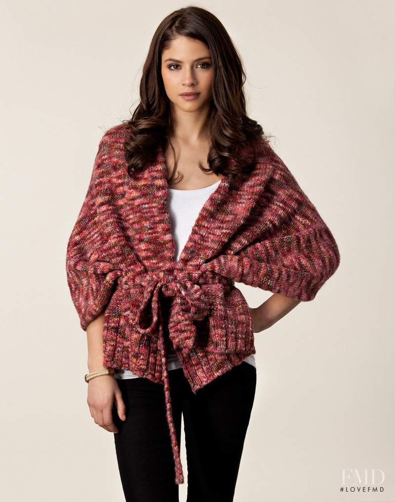 Alba Galocha featured in  the nelly.com Jumpers & Cardigans catalogue for Spring/Summer 2013