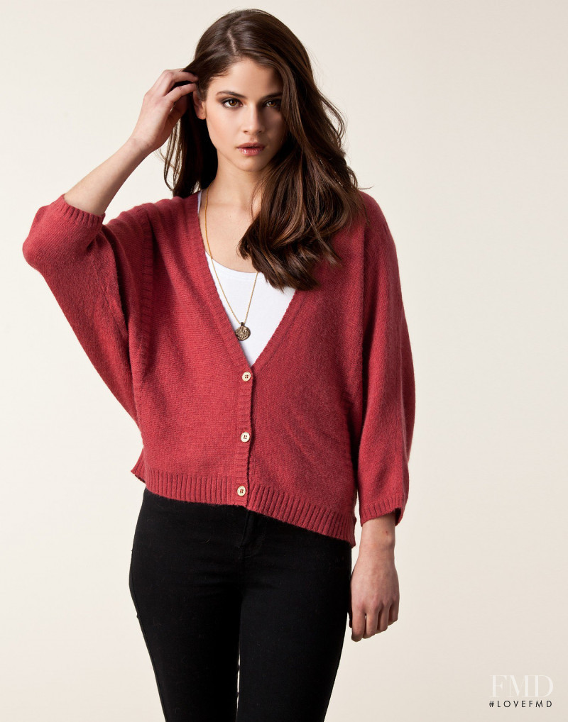 Alba Galocha featured in  the nelly.com Jumpers & Cardigans catalogue for Spring/Summer 2013