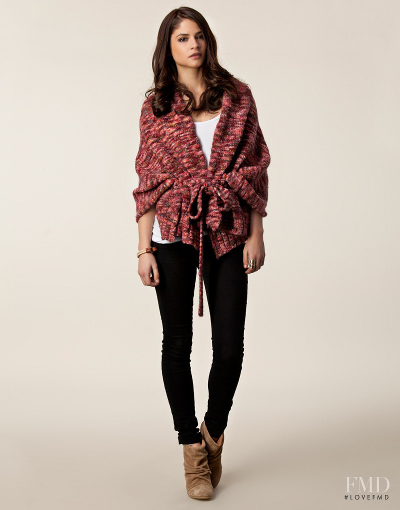 Alba Galocha featured in  the nelly.com Jumpers & Cardigans catalogue for Spring/Summer 2013