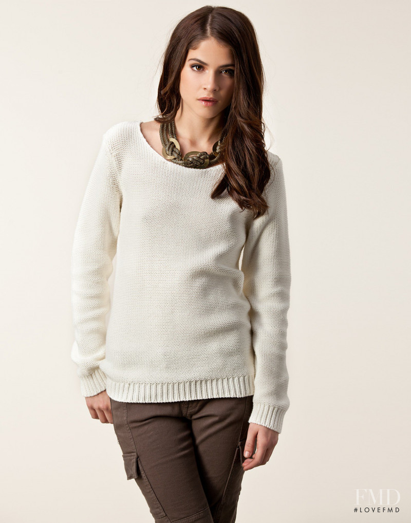 Alba Galocha featured in  the nelly.com Jumpers & Cardigans catalogue for Spring/Summer 2013