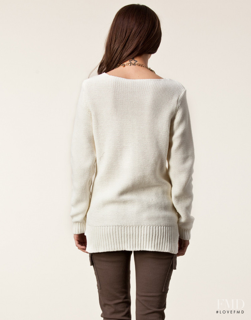 Alba Galocha featured in  the nelly.com Jumpers & Cardigans catalogue for Spring/Summer 2013