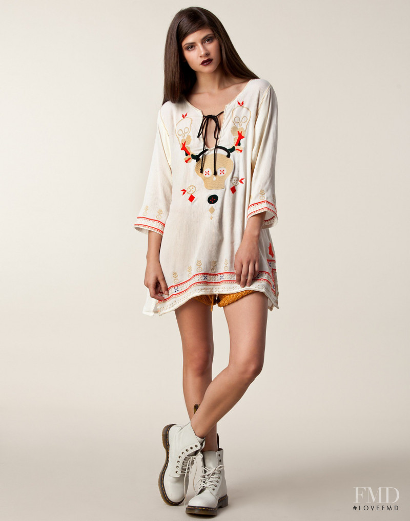 Alba Galocha featured in  the nelly.com Jumpers & Cardigans catalogue for Spring/Summer 2013