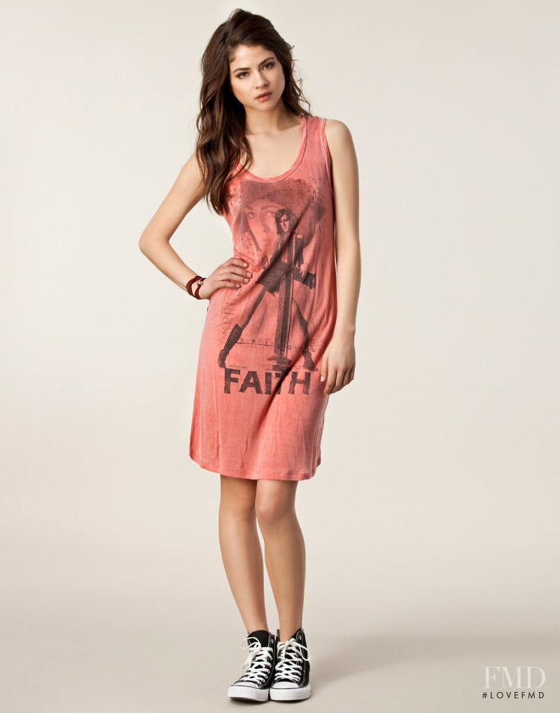 Alba Galocha featured in  the nelly.com Jumpers & Cardigans catalogue for Spring/Summer 2013