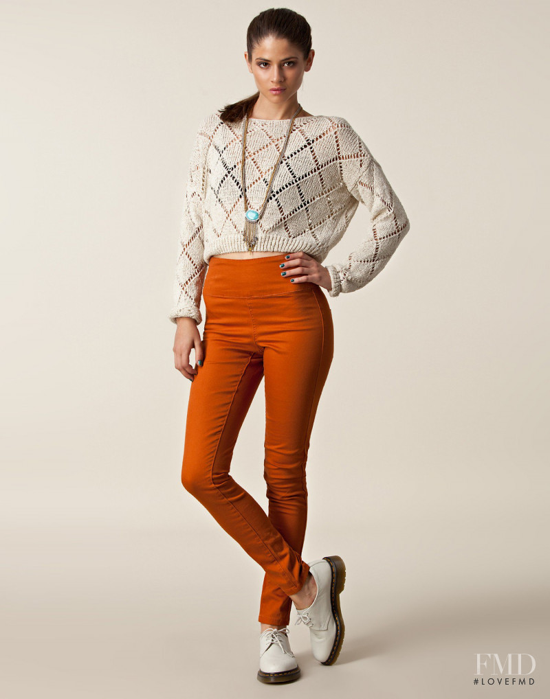 Alba Galocha featured in  the nelly.com Jumpers & Cardigans catalogue for Spring/Summer 2013