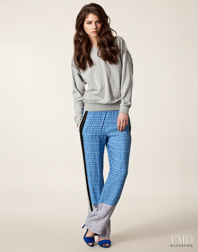 Alba Galocha featured in  the nelly.com Jumpers & Cardigans catalogue for Spring/Summer 2013