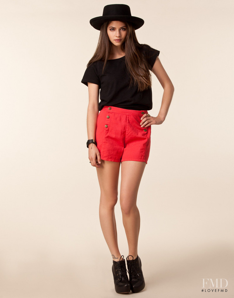 Alba Galocha featured in  the nelly.com Jumpers & Cardigans catalogue for Spring/Summer 2013