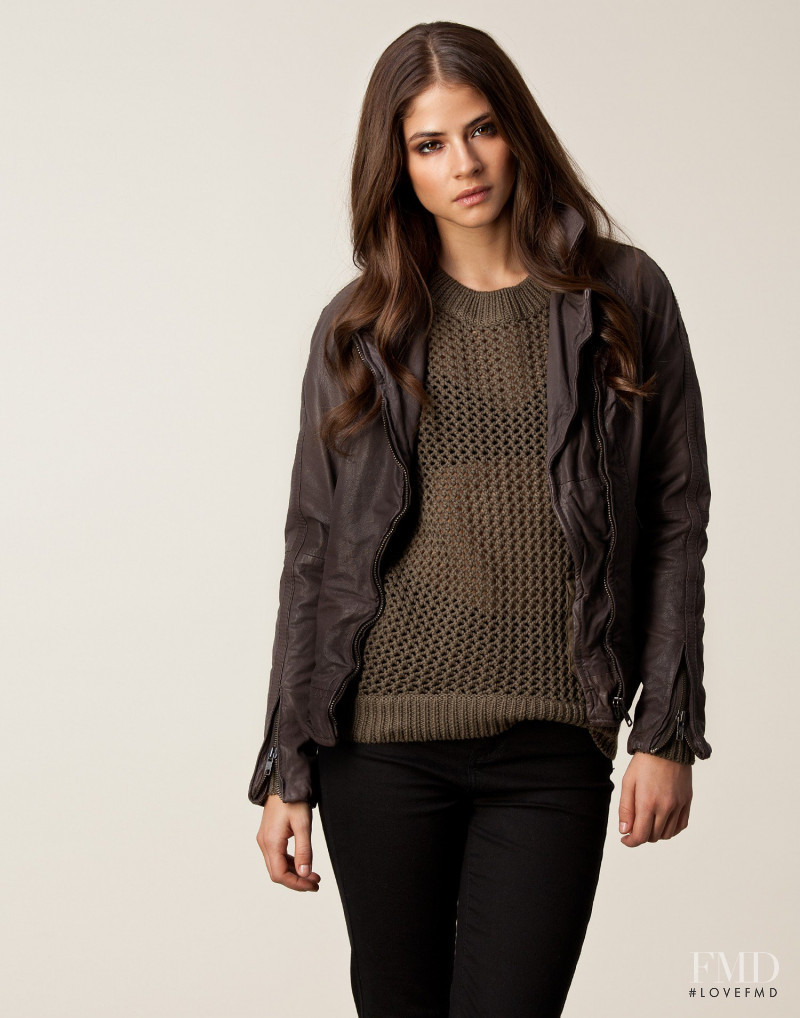 Alba Galocha featured in  the nelly.com Jumpers & Cardigans catalogue for Spring/Summer 2013